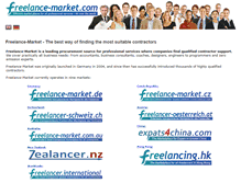 Tablet Screenshot of freelance-market.com
